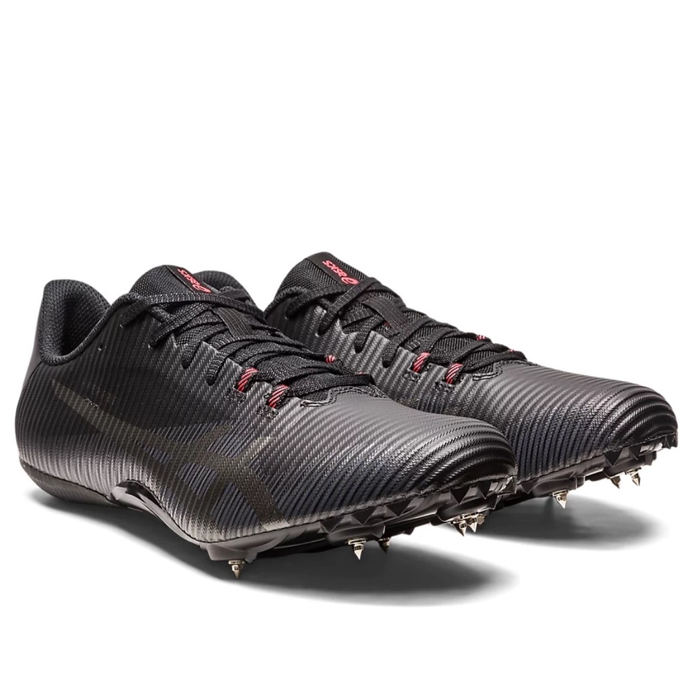 Asics Black Athletic track & field spikes